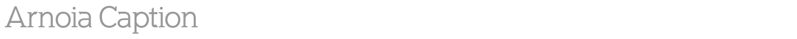 Arnoia Display font preview